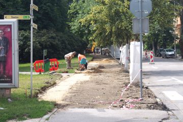 chodnik oprava pod parovcami