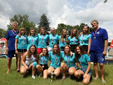 KVP juniorky medaily