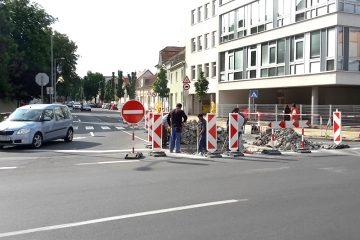 krizovatka rozkopavka