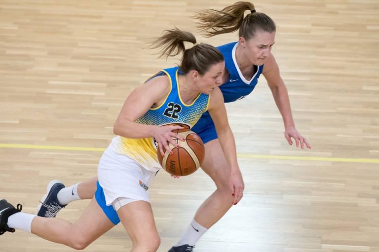 Hráčka Piešťanských Čajok Alexandra Baburová.
